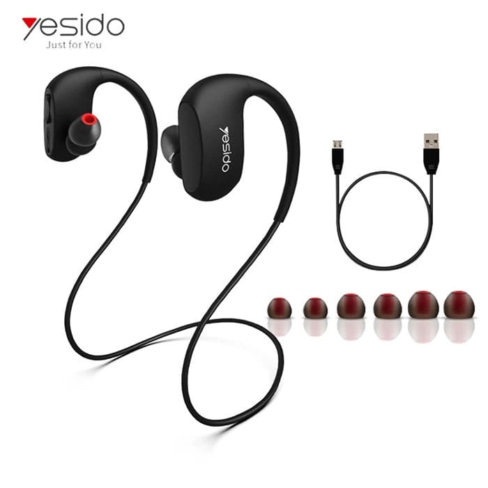 هندزفری بلوتوث گردنی یسیدو مدل YESIDO YSP02 SPORTS Wireless Headset — تصویر ۳
