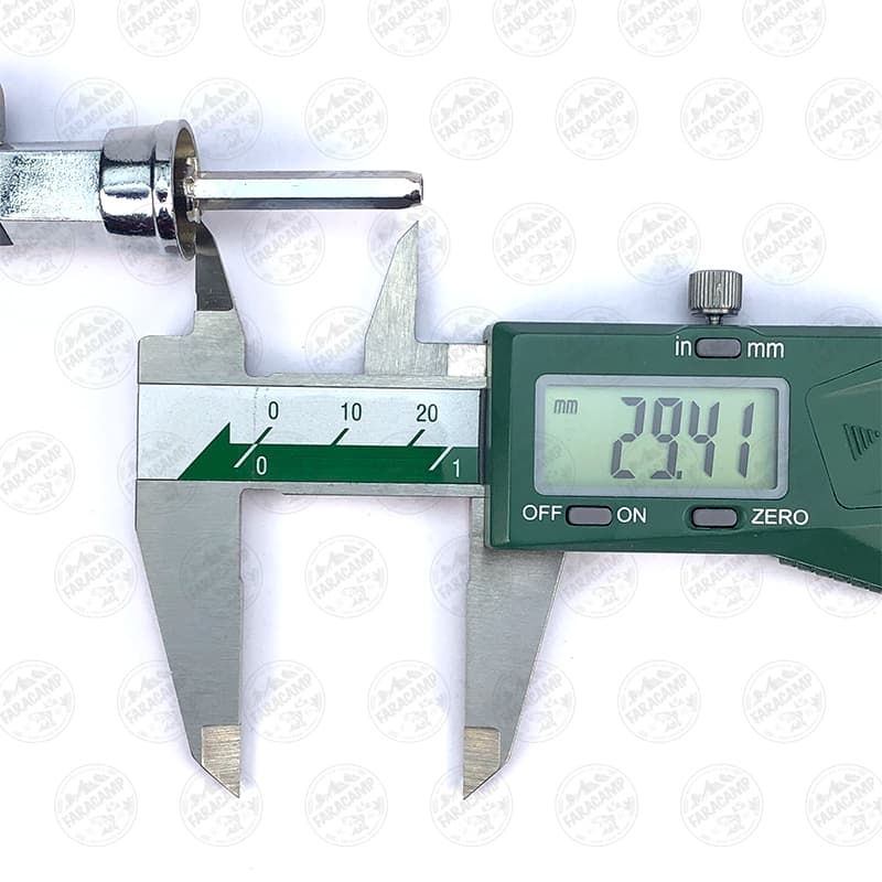 دسته یدکی چرخ ماهیگیری کاپیتان مدل کیپس Captain Spare Part Arm keops — تصویر ۲