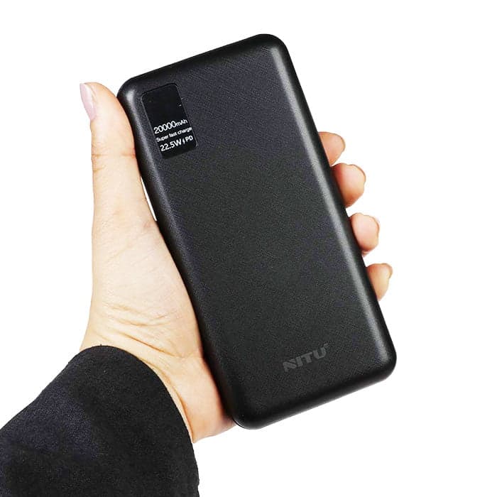 پاور بانک فست شارژ 20000 نیتو مدل NITU NPB01 SUPERFAST CHARGER 22.5W PD — تصویر ۳