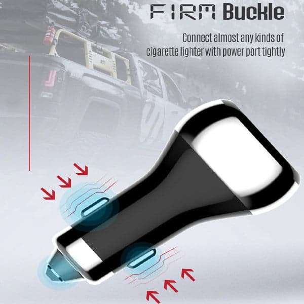 شارژر فندکی فست همراه با کابل لایتنینگ الدینیو مدل LDNIO C2 CAR CHARGER 36W — تصویر ۵