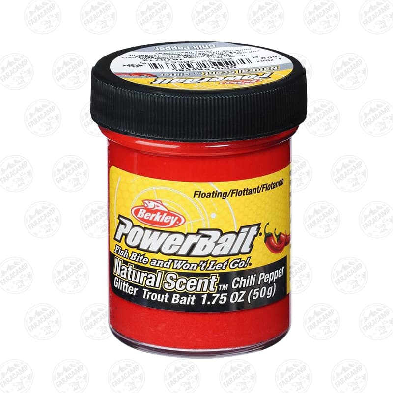 خمیر برکلی پاور بیت قزل آلا فلفل ۱۵۷۰۷۱۲ Berkley PowerBait Chili Pepper