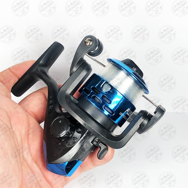 چرخ ماهیگیری Plusinno Ck200 به همراه نخ ماهیگیری — تصویر ۵