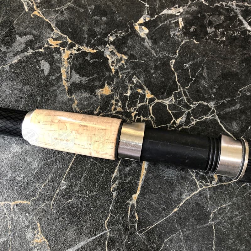 چوب ماهیگیری تلسکوپی آلبا استار Super Strong مشکی طول ۳۶۰ سانتی متر — تصویر ۸