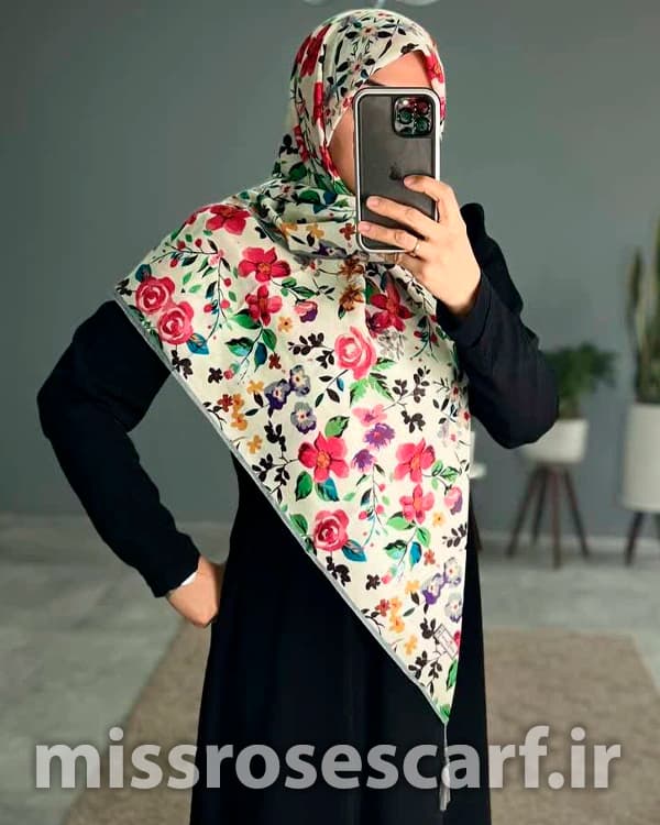 روسری قواره 120 کد 7301