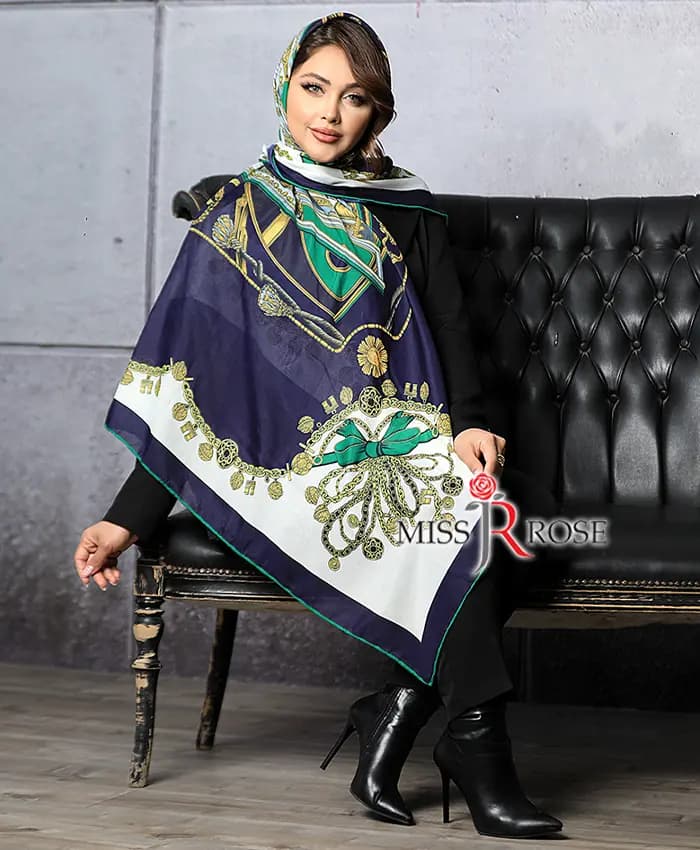 روسری نخی طرح هرمس