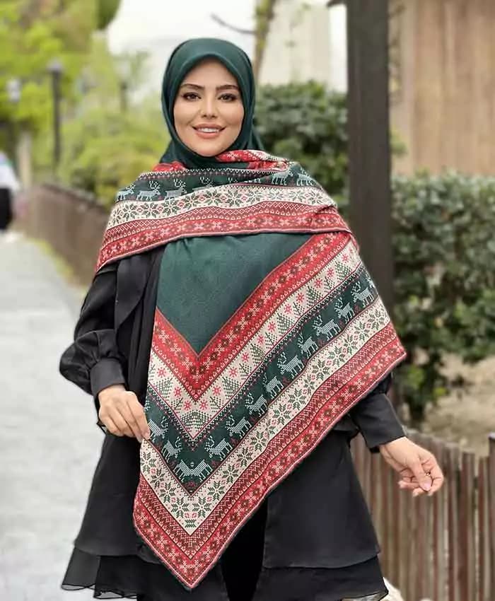 روسری نخی طرح Abercrombie