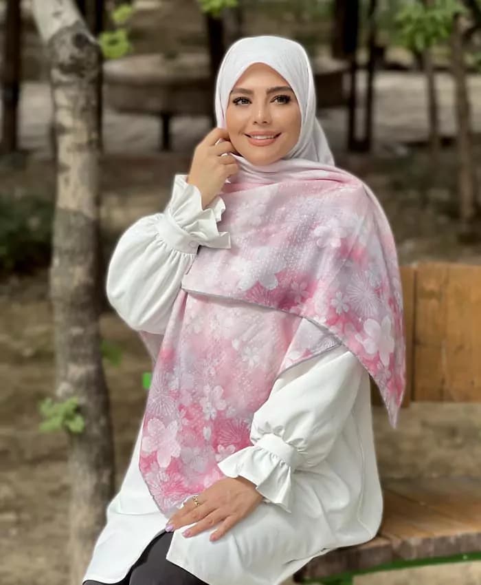 روسری نخی کد 8197