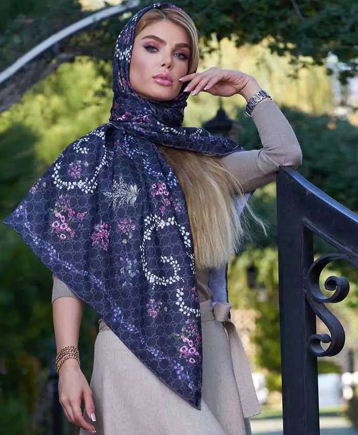 روسری نخی کد 5570