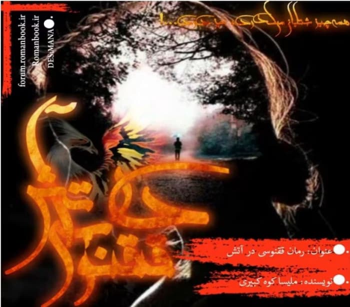 رمان ققنوسی در آتش _ عاشقانه ای معمایی و درام | دانلود | کتاب خوان