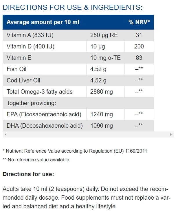 امگا ۳ مکس یورو ویتال | EuRho® Vital Omega-3 Max — تصویر ۲