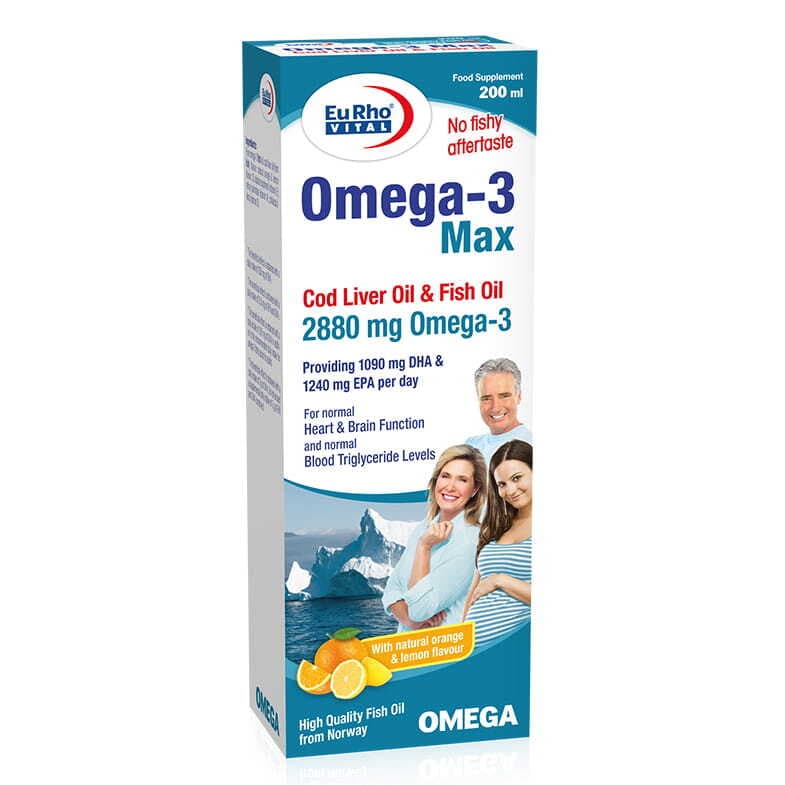 امگا ۳ مکس یورو ویتال | EuRho® Vital Omega-3 Max