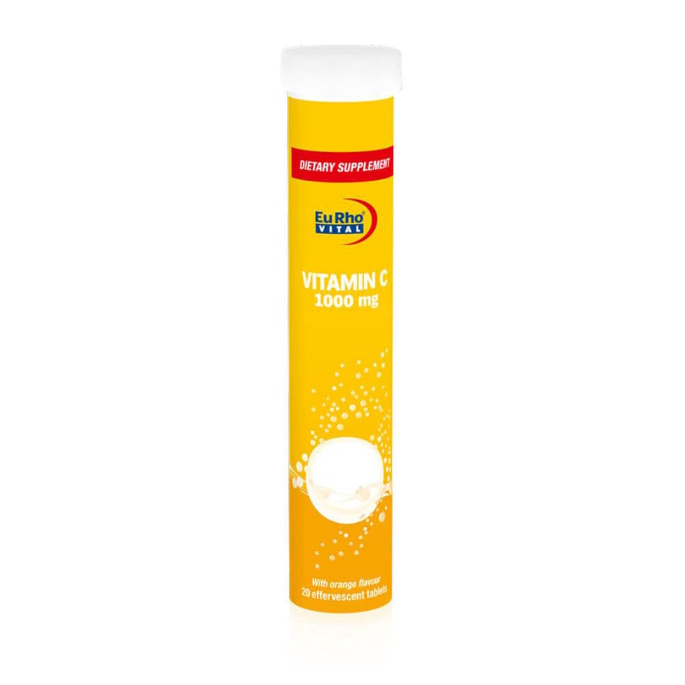 قرص جوشان ویتامین ث یورو ویتال | EuRho® Vital Vitamin C 1000 Effervescent