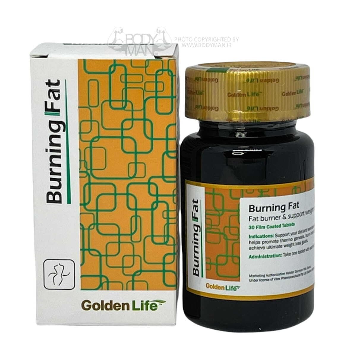 چربی سوز برنینگ فت گلدن لایف | GOLDEN LIFE BURNING FAT