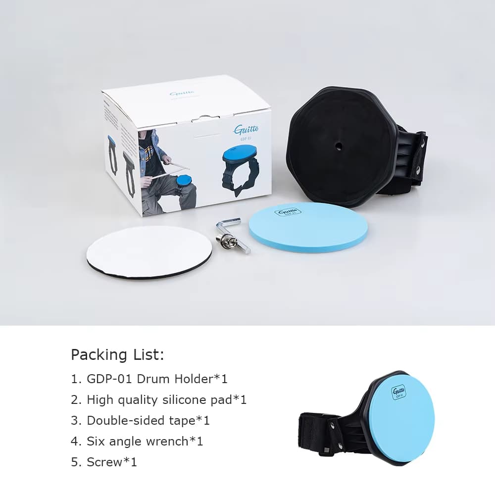 پد درام تمرینی Guitto GDP-01 Practice pad stand — تصویر ۶