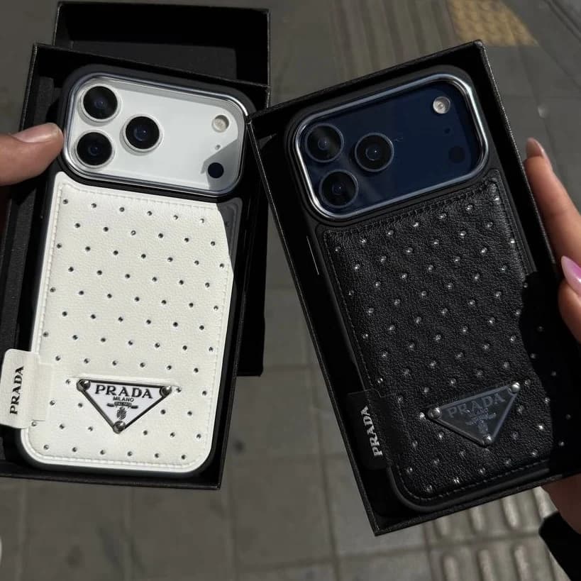 قاب gleather prada diamond (آیفون) — تصویر ۳