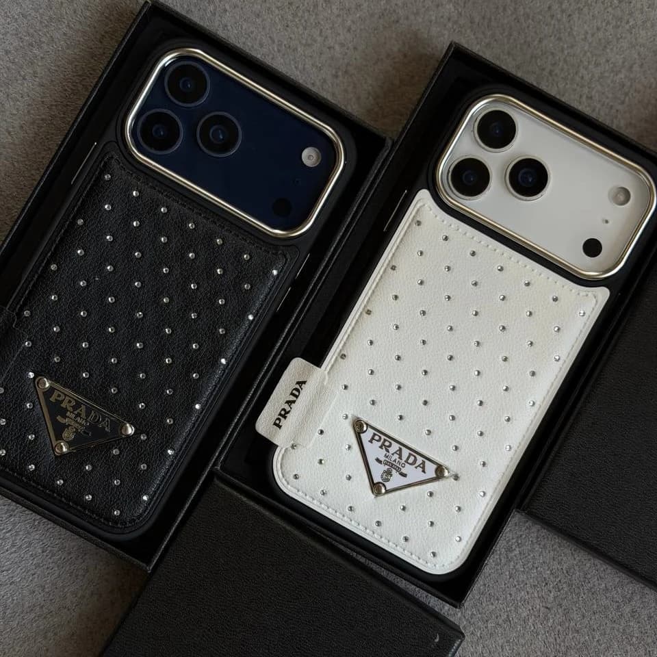 قاب gleather prada diamond (آیفون)