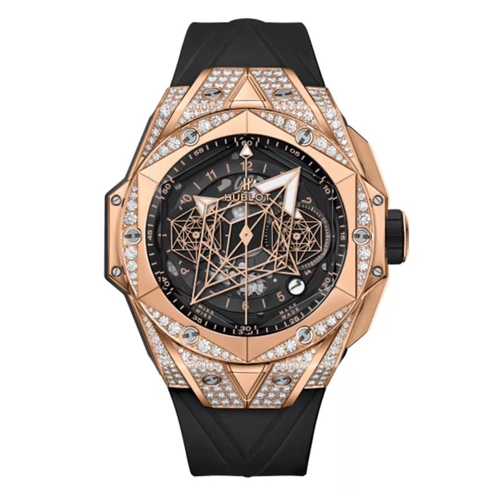 ساعت مچی هابلوت کهکشانی Hublot Unico Sang Bleu ll 1238H