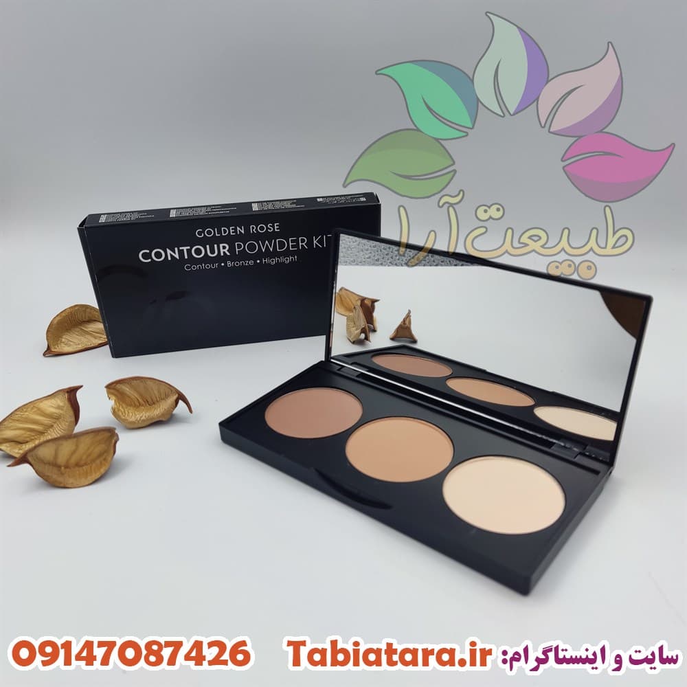 پالت کانتور خشک گلدن‌رز، CONTOUR GOLDEN ROSE