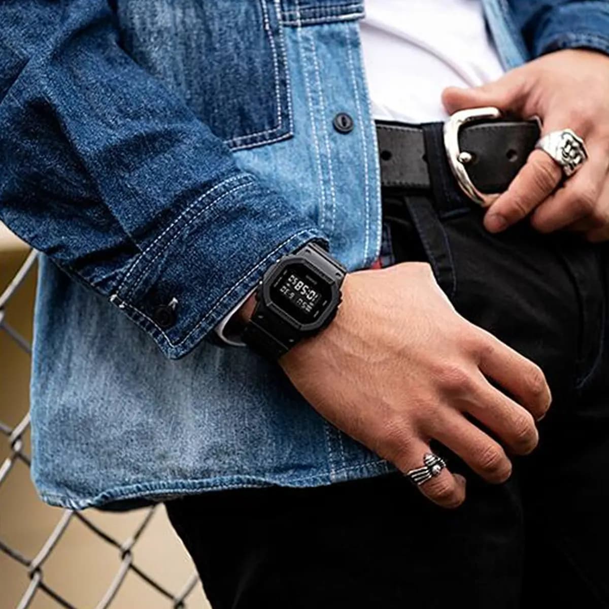 ساعت G-SHOCK مدل DW-5600BB-1D — تصویر ۱۲