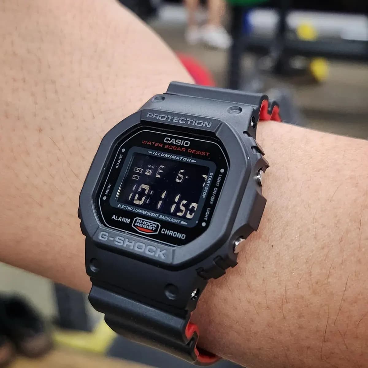 ساعت G-SHOCK مدل DW-5600HR-1D — تصویر ۸