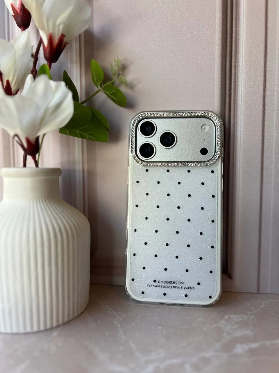 قاب starlight Dots با آویز (آیفون) — تصویر ۲