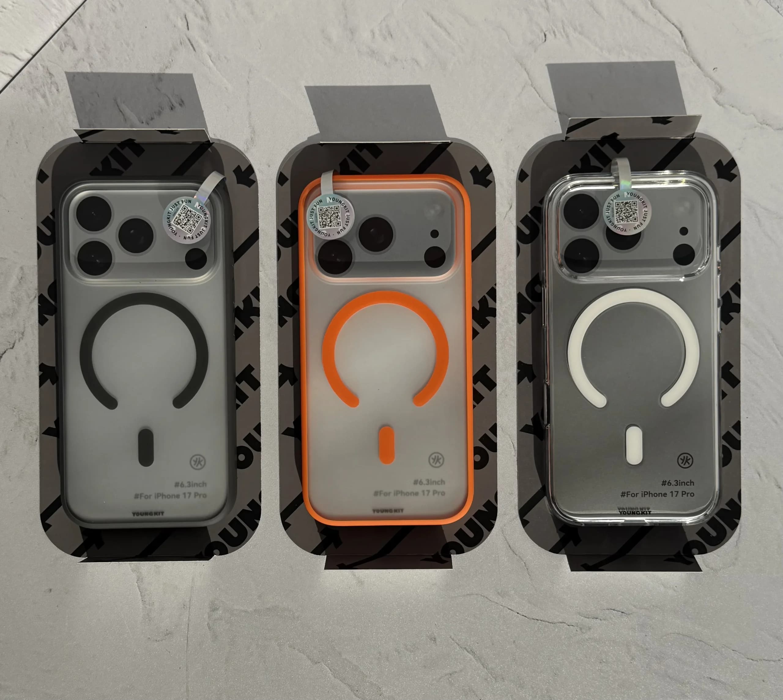 قاب youngkit clear magnetic (آیفون)