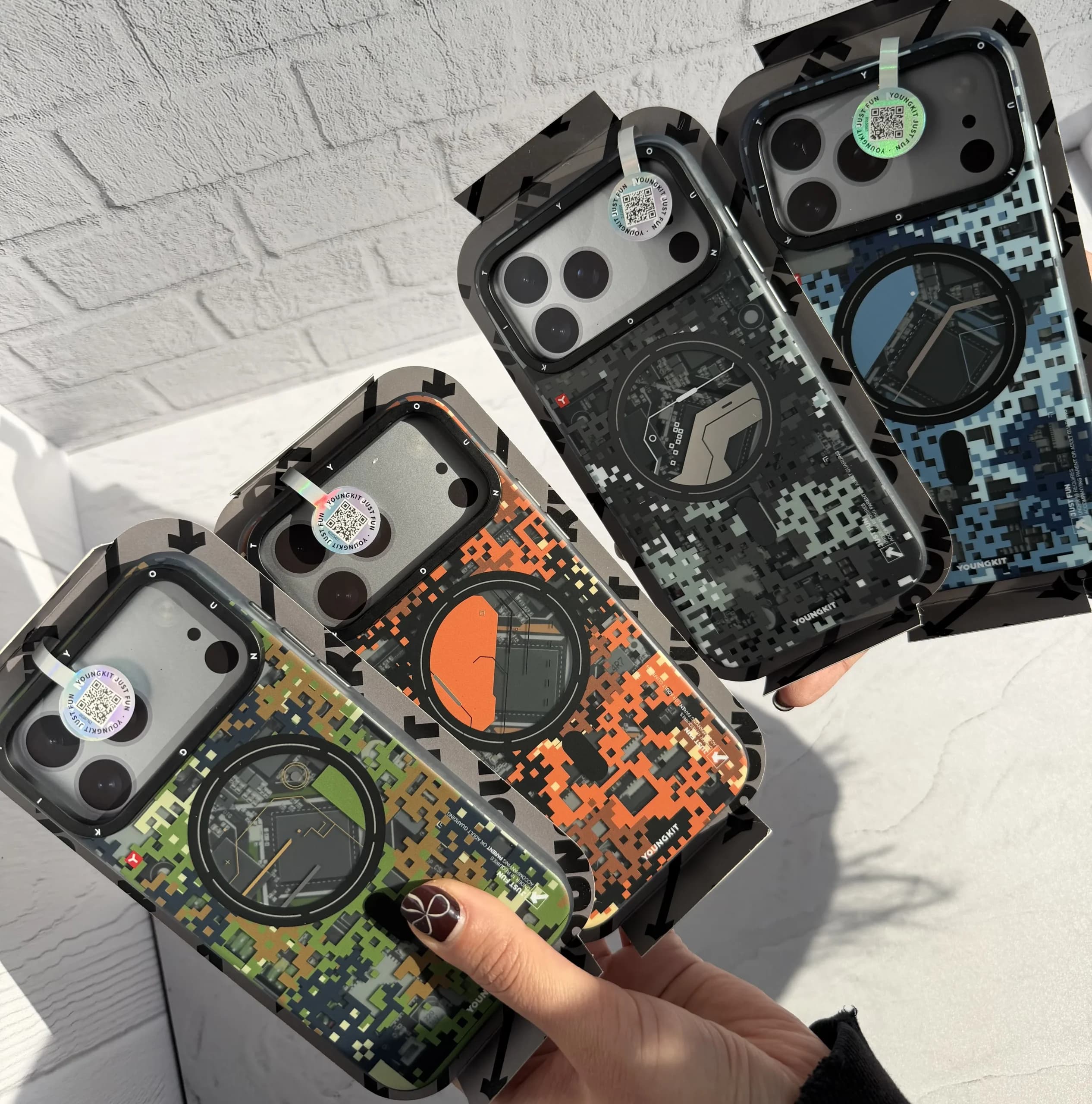 قاب Camouflage series 17promax (آیفون) — تصویر ۳