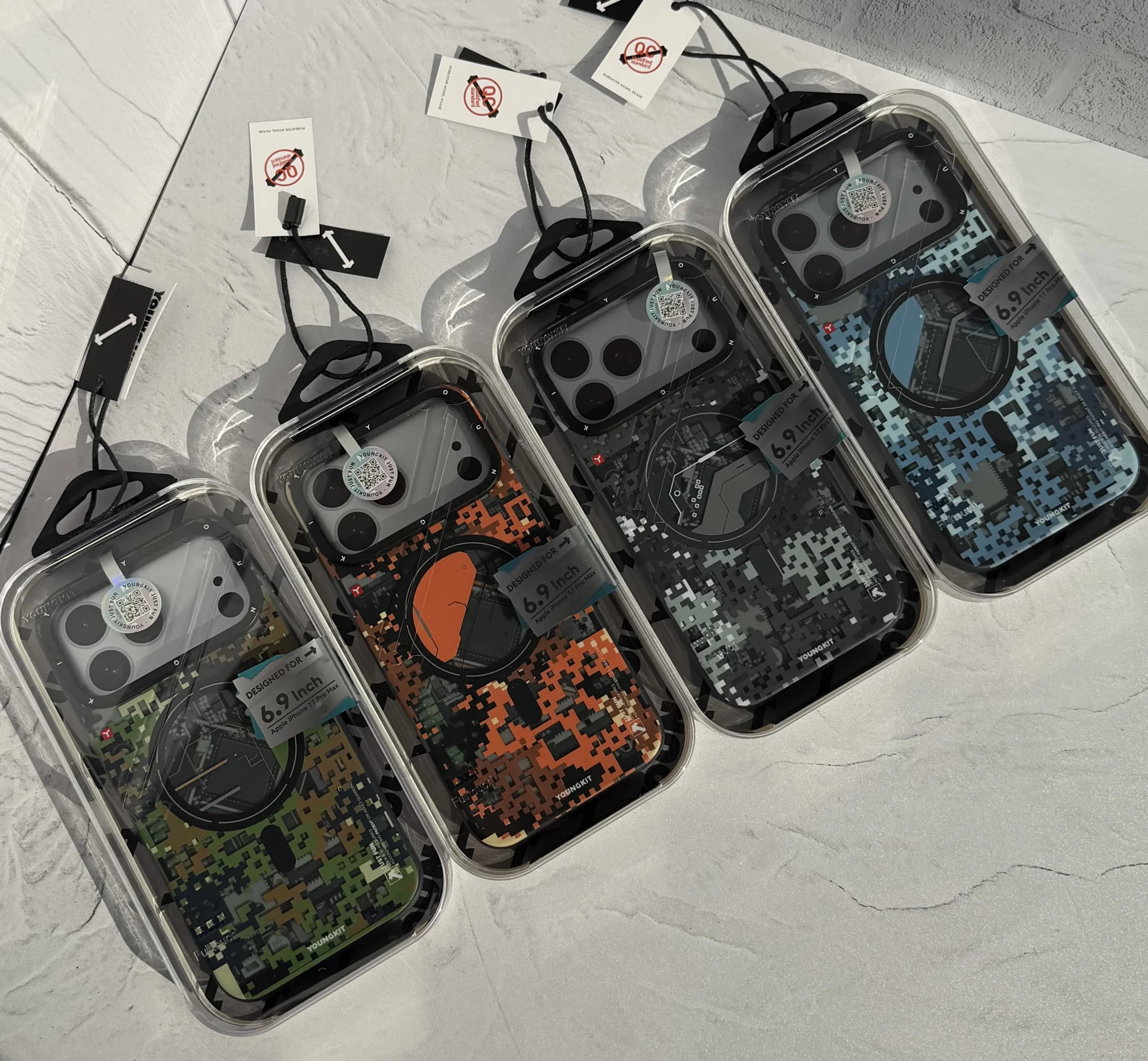 قاب Camouflage series 17promax (آیفون)