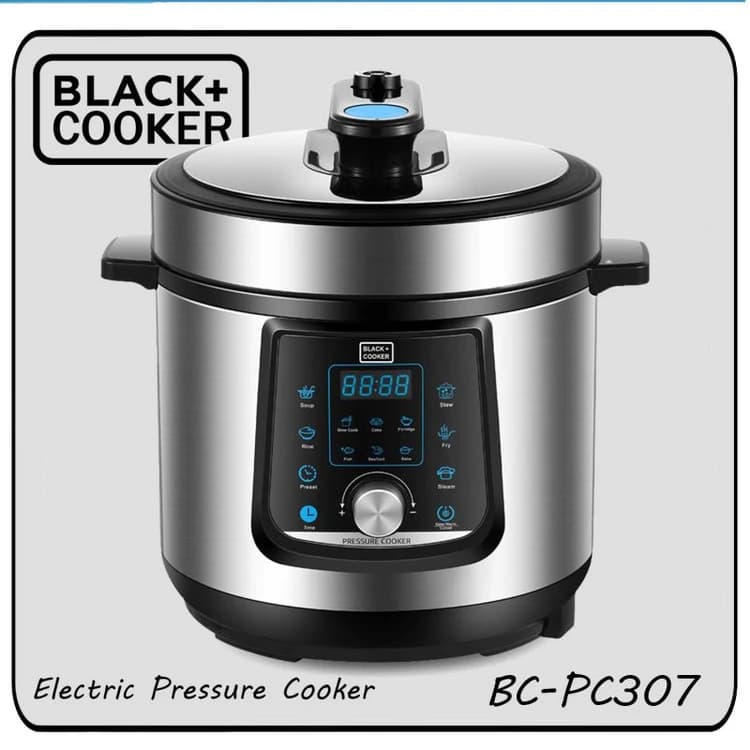 زودپز دیجیتال بلک کوکر ۶لیتر مدل BC-PC307