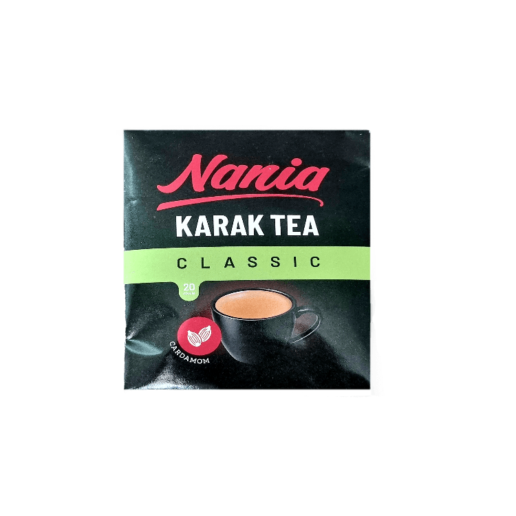 چای کرک کلاسیک نانیا با طعم هل- تکنفره 12 عددی — تصویر ۲