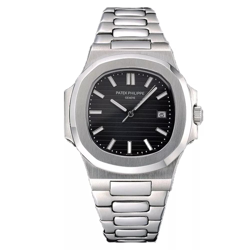 ساعت مچی پتک فیلیپ ناتیلوس مردانه صفحه مشکی Patek Philippe