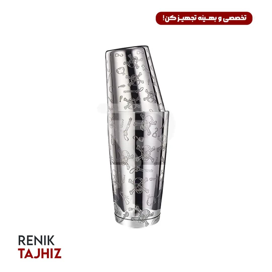 شیکر استیل ICEBERG طرح هاوایی