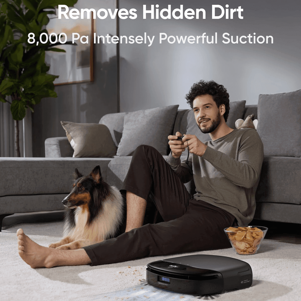 جارو رباتیک هوشمند انکر مدل Anker eufy Robot Vacuum Omni S1 با 18 ماه گارانتی — تصویر ۴