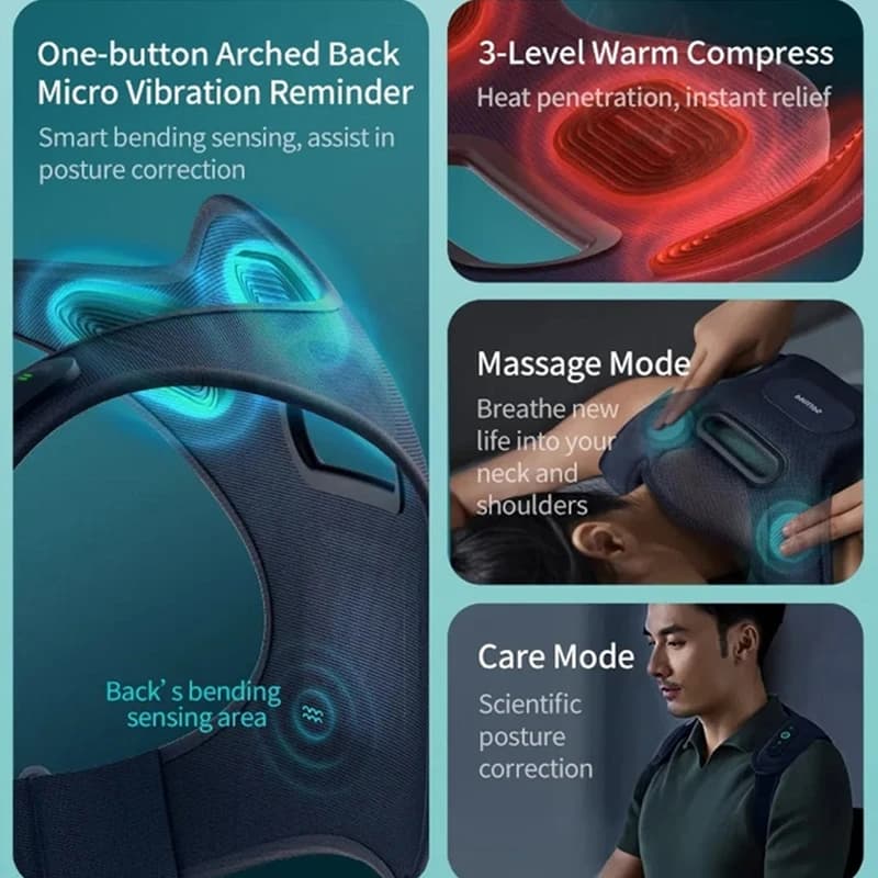 ماساژور شانه و گردن فیلیپس مدل PPM3601B با18ماه گارانتی می سرویس — تصویر ۲