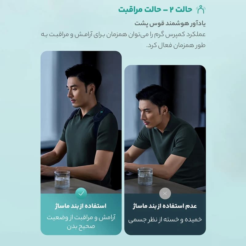 ماساژور شانه و گردن فیلیپس مدل PPM3601B با18ماه گارانتی می سرویس — تصویر ۸