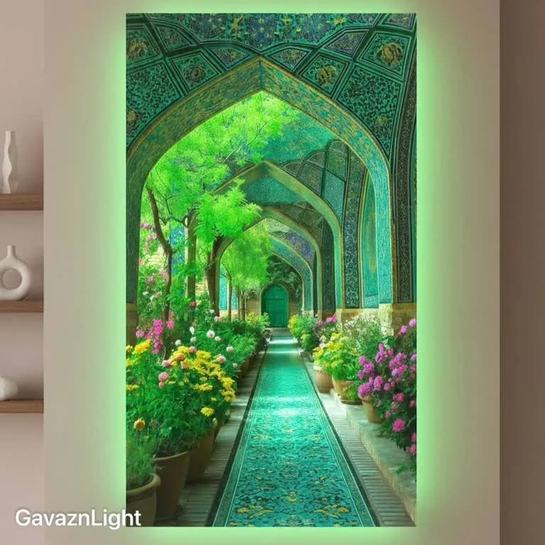 تابلو بک لایت معماری اصیل