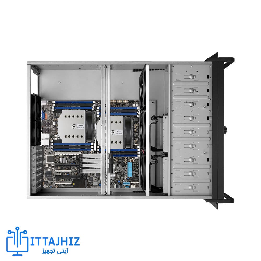 کیس گرین رکمونت g600 4u rackmount — تصویر ۲