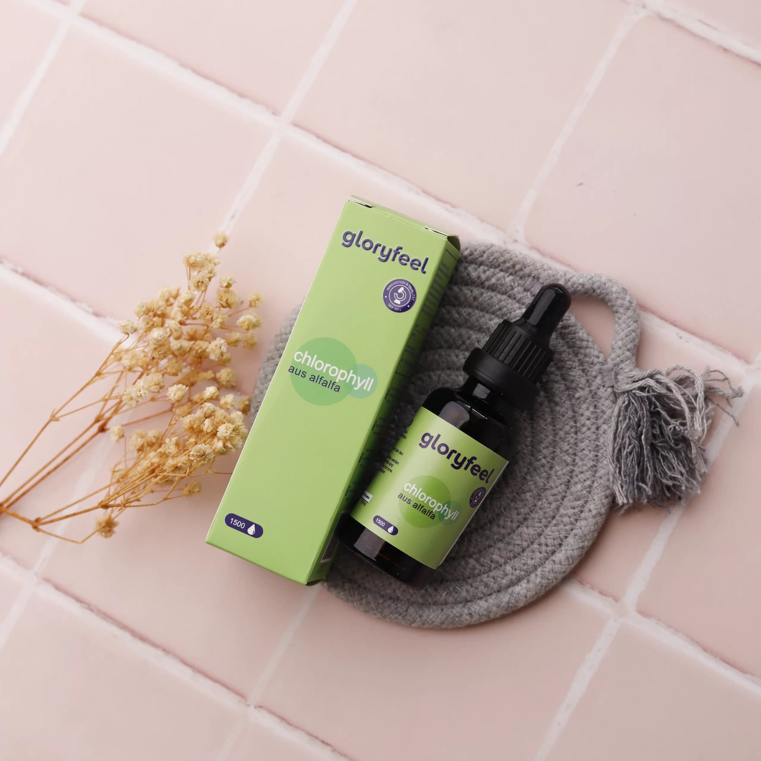 قطره خوراکی کلروفیل آلمانی Gloryfeel — تصویر ۲