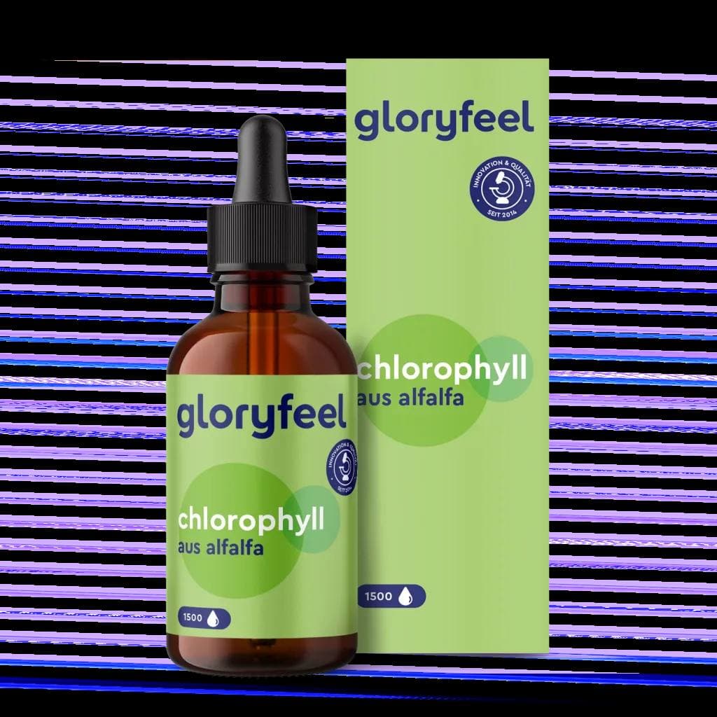 قطره خوراکی کلروفیل آلمانی Gloryfeel