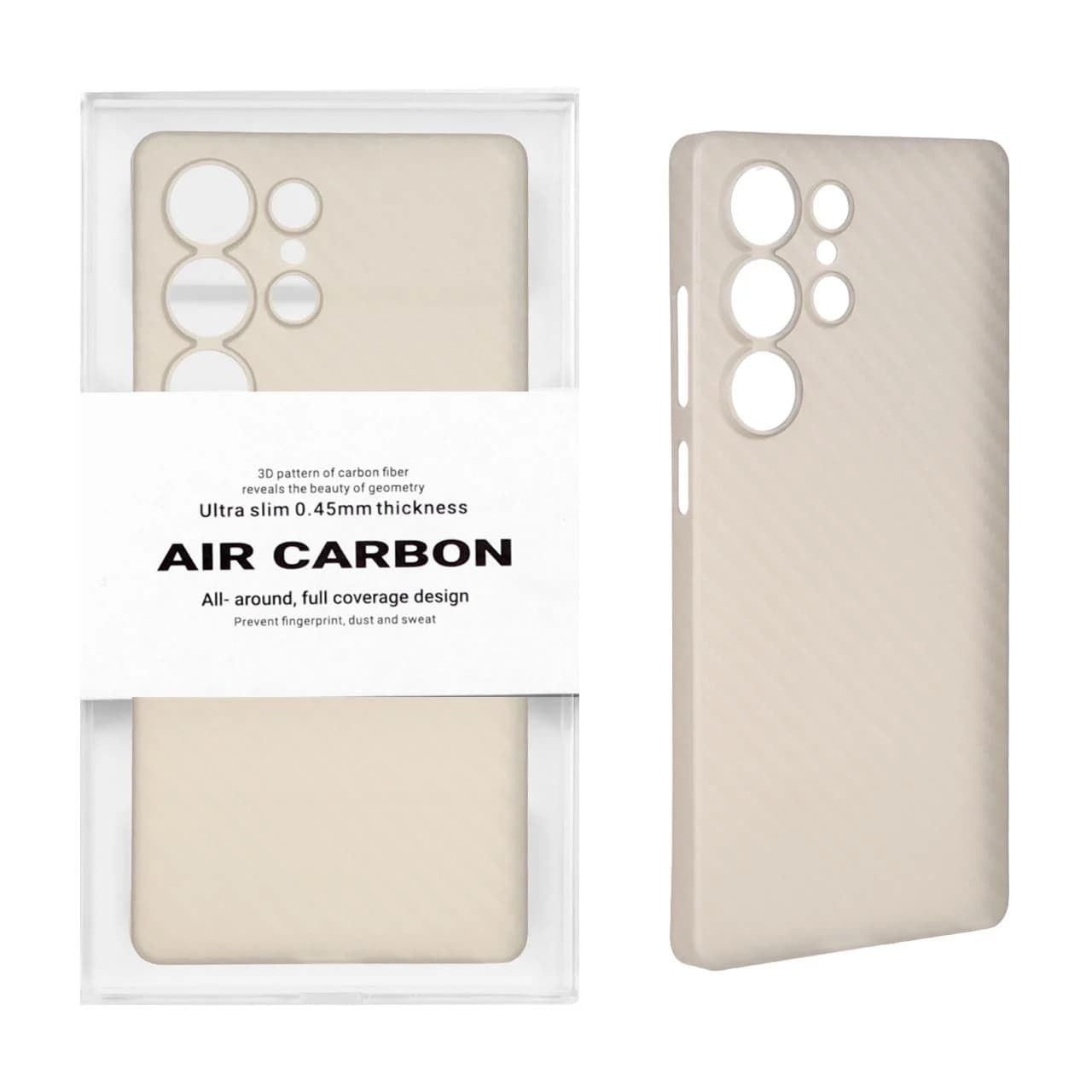 قاب محافظ لنزدار Original KDoo Air Carbon مدل Samsung Galaxy S25 Ultra