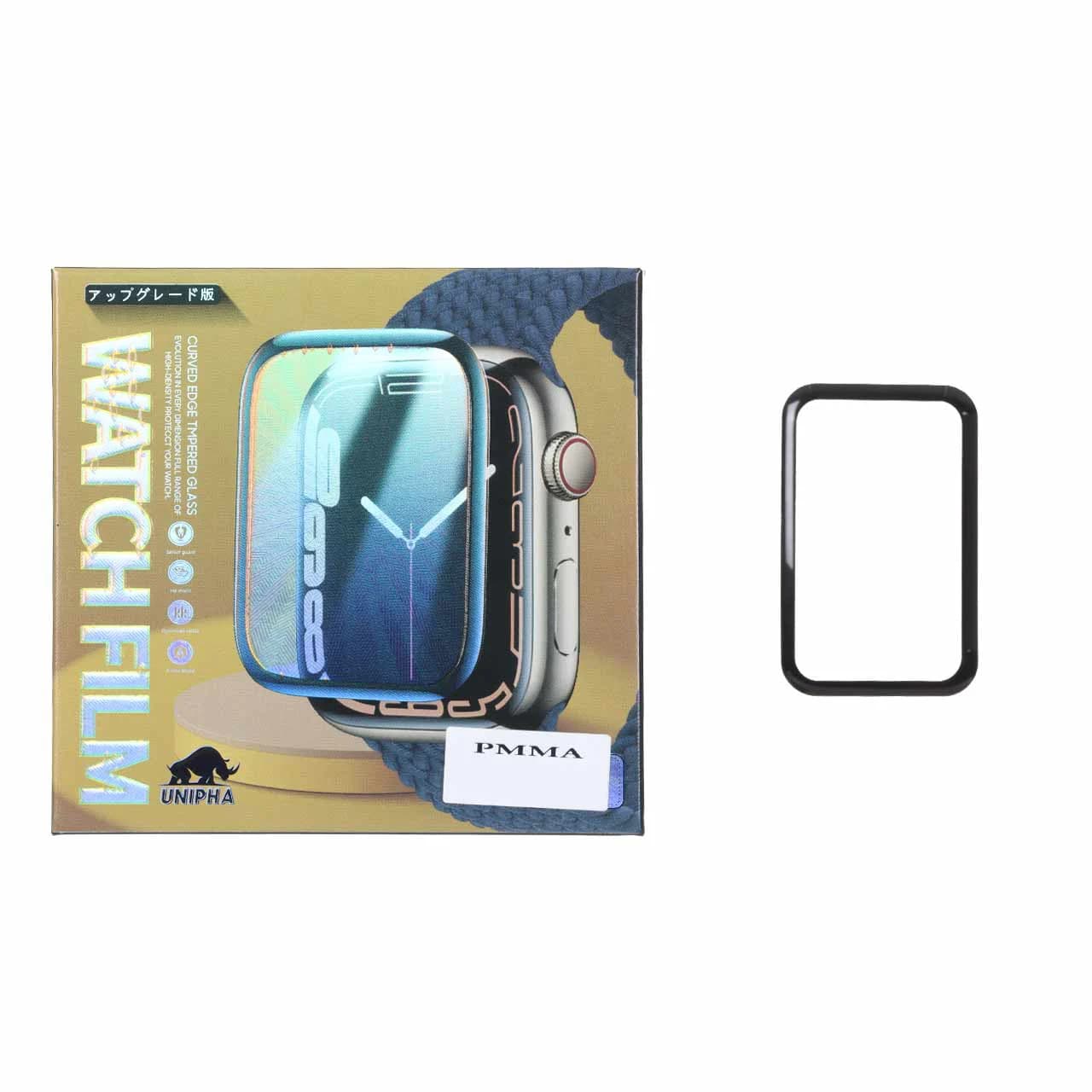 محافظ صفحه سامسونگ واچ PMMA Full Cover مدل MI Band 7 Pro (پک دار)