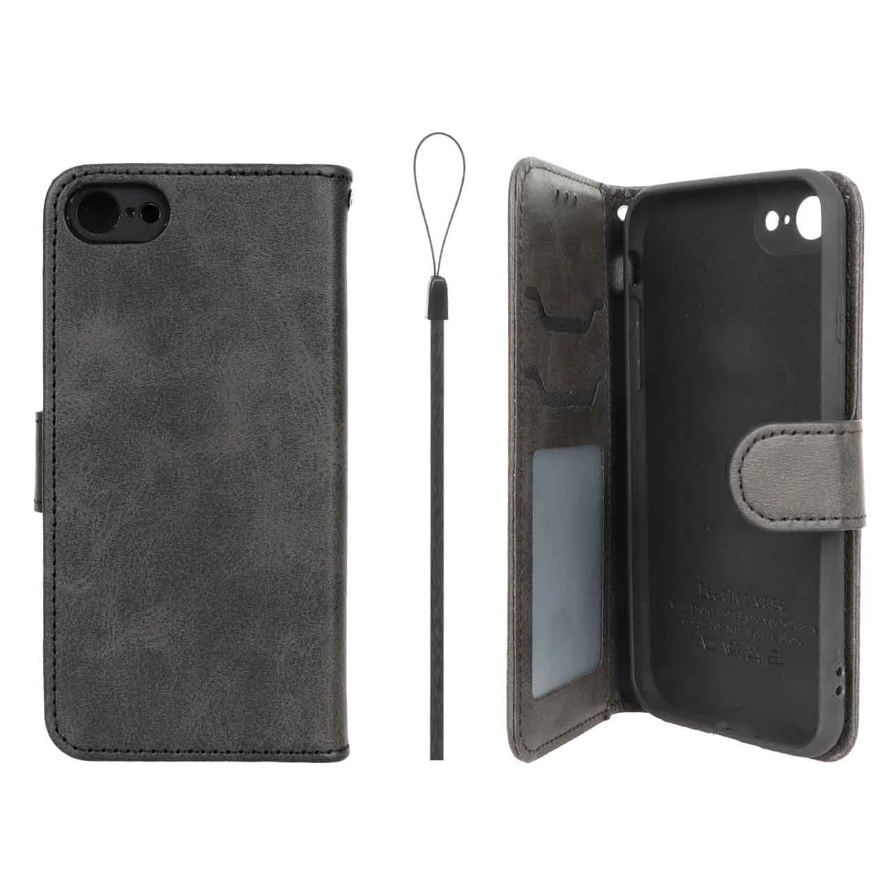 کیف موبایل مگنتی درجه یک داخل خز MNC Plus مدل Apple iPhone 7 / iPhone 8 / iPhone SE (2020) — تصویر ۴