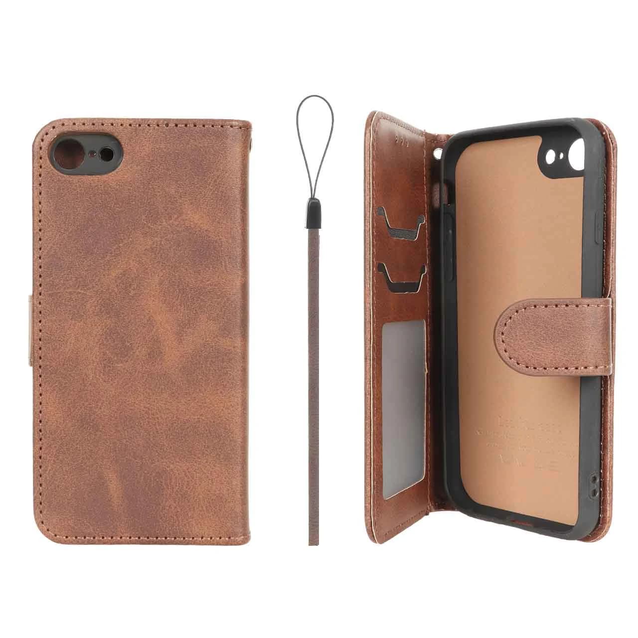 کیف موبایل مگنتی درجه یک داخل خز MNC Plus مدل Apple iPhone 7 / iPhone 8 / iPhone SE (2020)