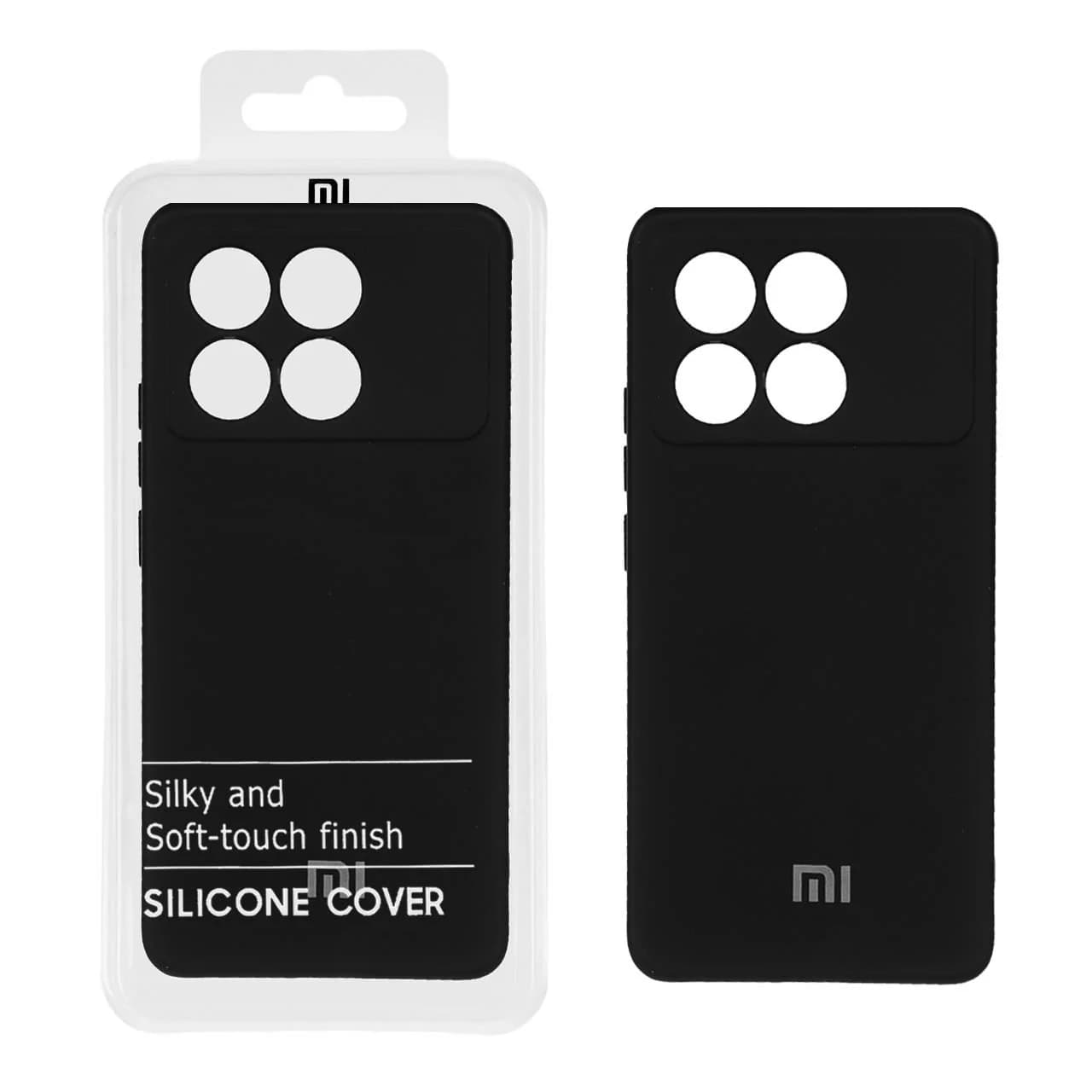 قاب نیو سیلیکون محافظ لنزدار RFF مدل Xiaomi Poco X6 Pro 5G