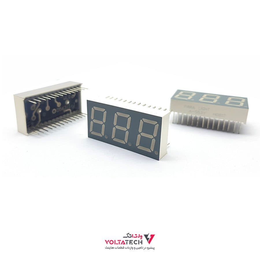سون سگمنت 3 دیجیت آند زرد A-553Y — تصویر ۲