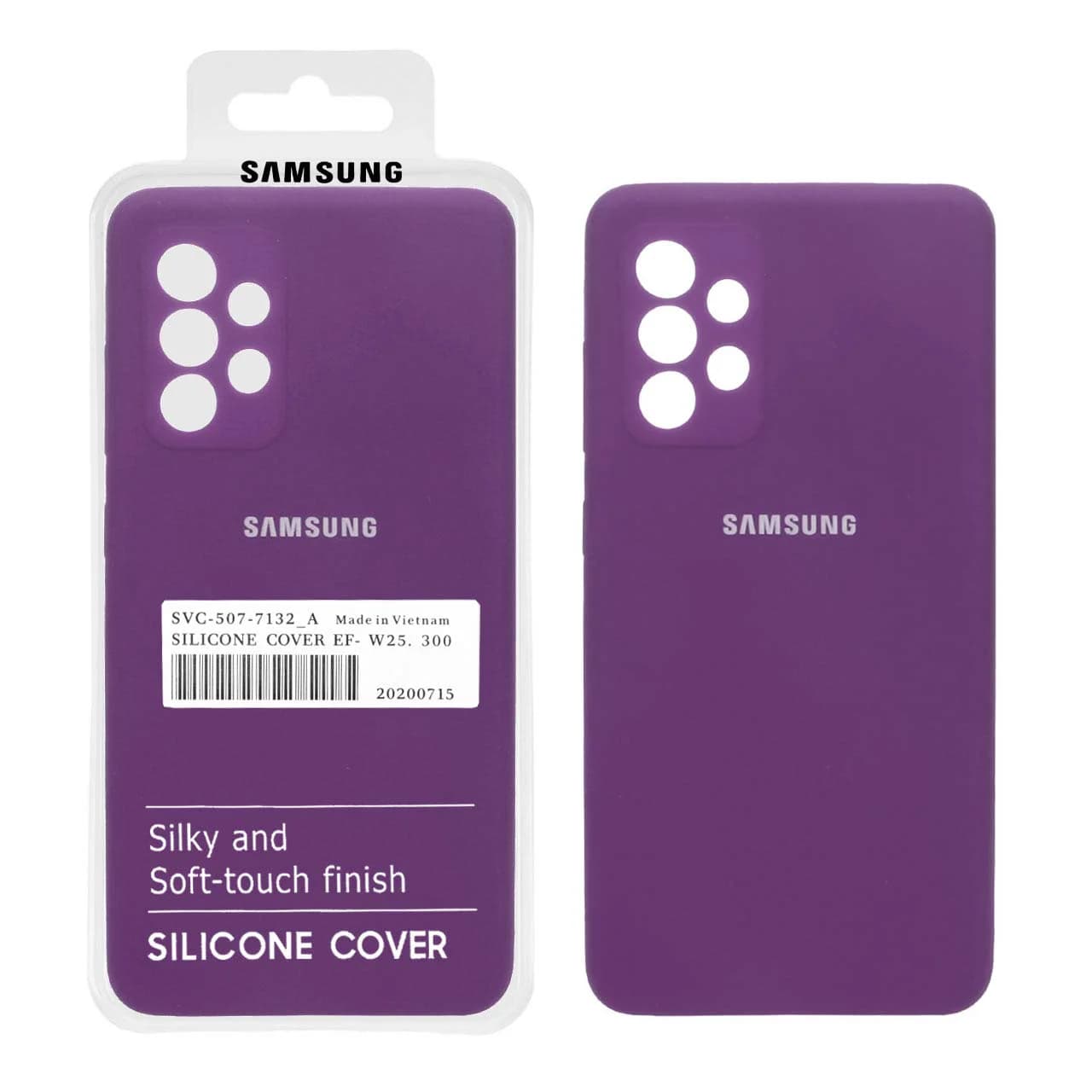 قاب سیلیکونی پاک کنی اورجینال درجه یک Samsung A33 — تصویر ۲