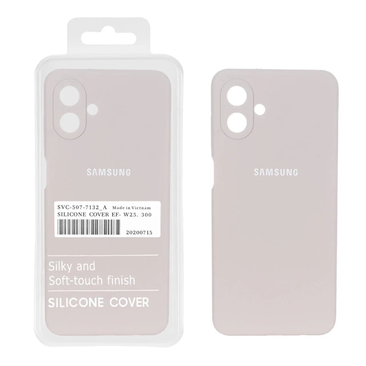 قاب سیلیکونی پاک کنی اورجینال درجه یک Samsung Galaxy A07 — تصویر ۳