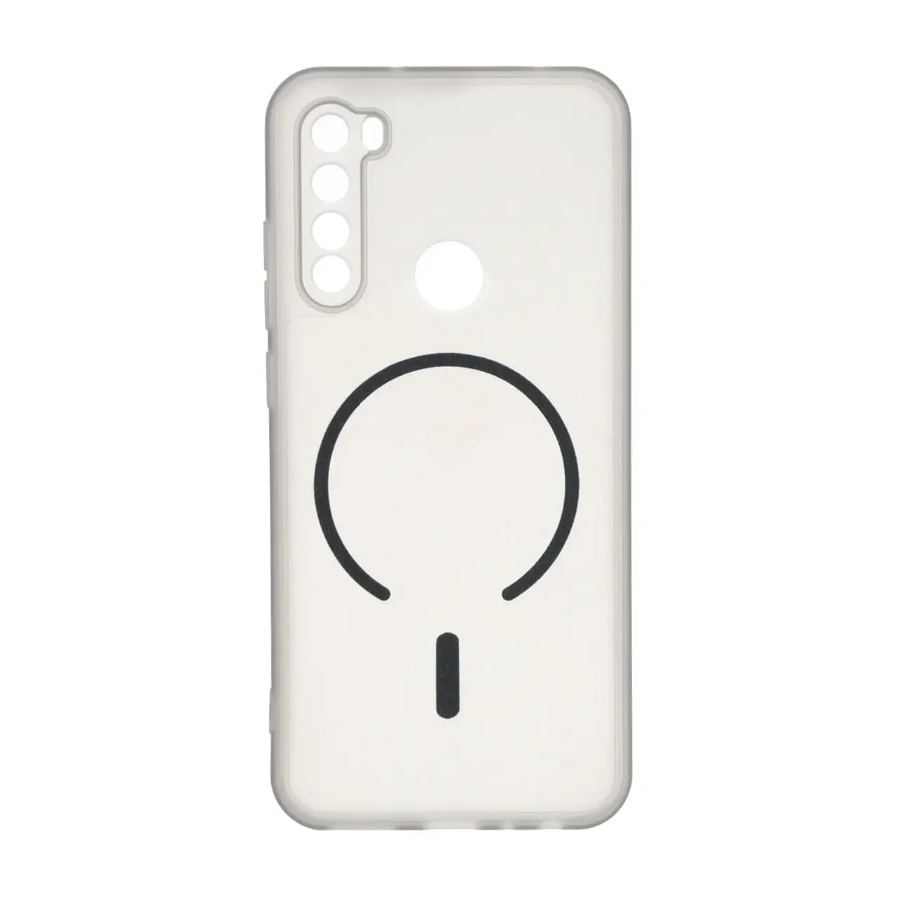 قاب ژله ای مات طرح مگ سیف Power محافظ لنزدار Xiaomi Redmi Note 8