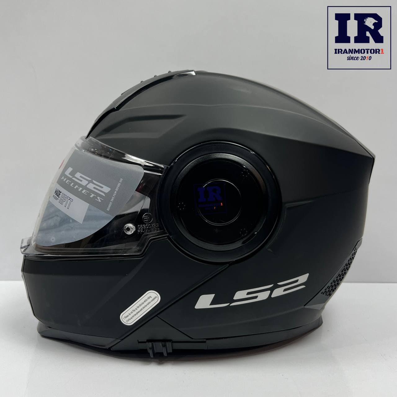 کلاه کاسکت فک متحرک LS2 scope مشکی مات اصلی