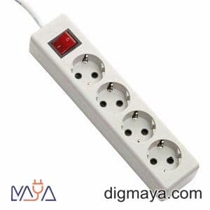چهارخانه ارتدار بلند 2م پارت الکتریک مدل نیک 293